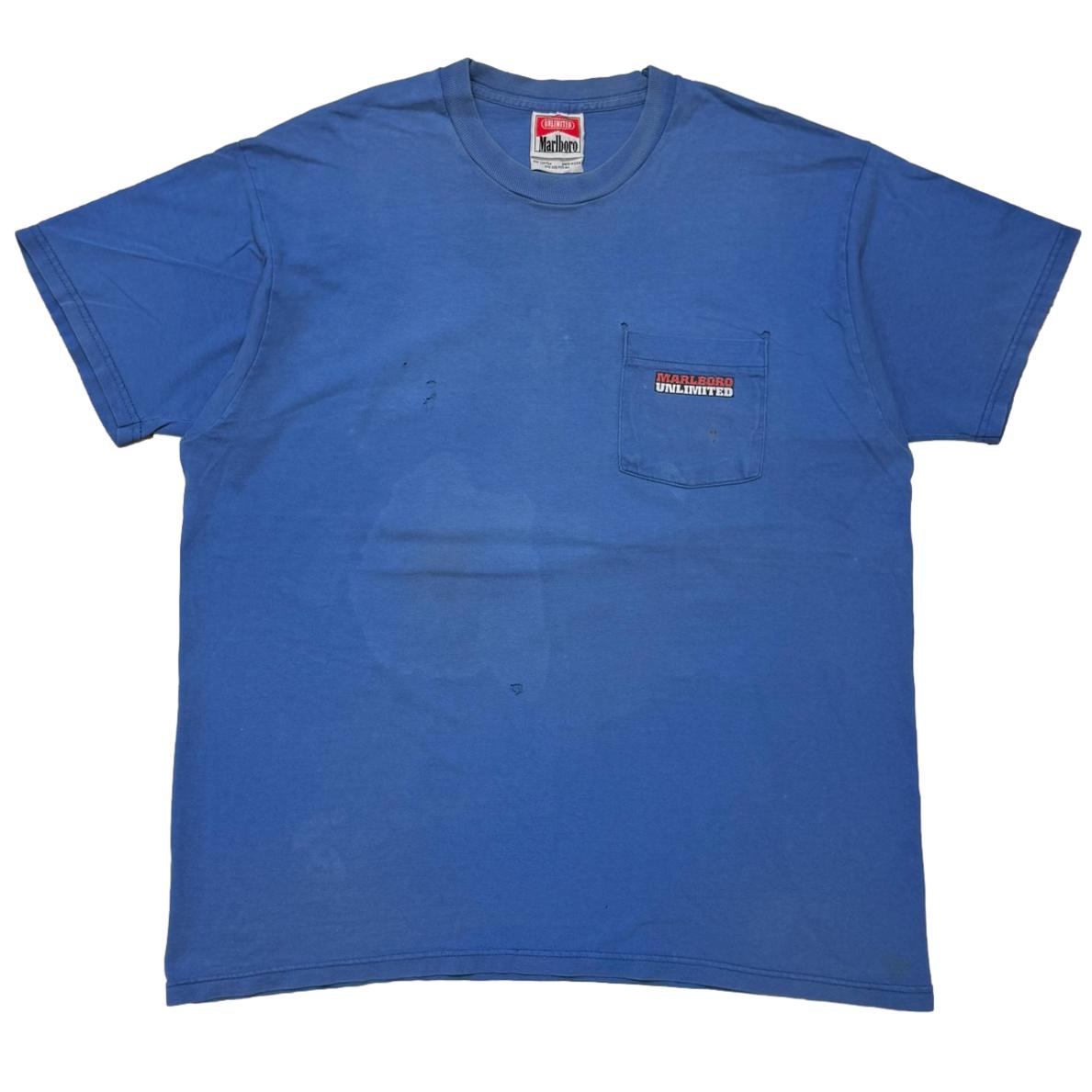 Marlboro COYOTE POCKET TEE BLUE XL 0795 | great