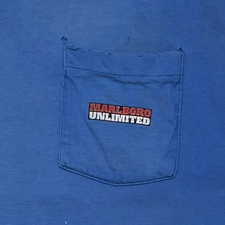 Marlboro COYOTE POCKET TEE BLUE OSFA FITS XL 0356