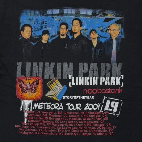 LINKIN PARK METEORA TOUR 2004 BOOTLEG SS XL 1526