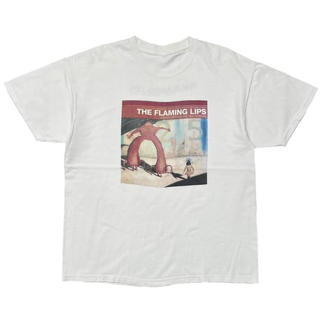 THE FLAMING LIPS YOSHIMI BATTLES THE PINK ROBOTS WHITE FITS XL 1946