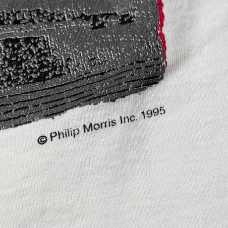 Marlboro 1995 UNLIMITED MAP POCKET TEE WHITE OS FITS XL 9316