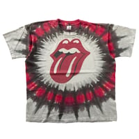 THE ROLLING STONES 1994 RIP & TONGUE TIEDYE FRUIT OF THE LOOM XL 9977