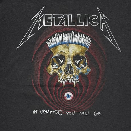 METALLICA 1988 PUSHEAD IN VERTIGO YOU WILL BE XL 7509