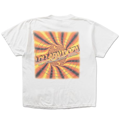 LOLLAPALOOZA 1995 WHITE GIANT BY TULTEX XL 3037