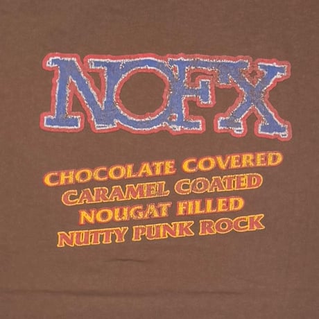 NOFX PUNKERS PARODY BROWN TULTEX XL 8358
