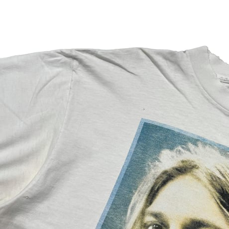 NIRVANA KURT COBAIN MEMORIAL ADULT WHITE GIANT BY TULTEX XL 0227