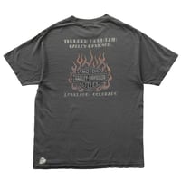HARLEY DAVIDSON 2007 BACK FLAME THUNDER MOUNTAIN KHAKI LARGE 1000