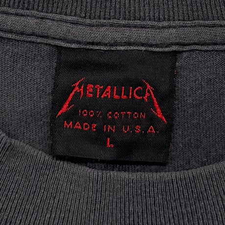 METALLICA MASTER OF PUPPETS METALLICA TAG LARGE 2831