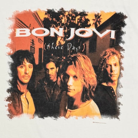 BON JOVI 1995 THESE DAYS WHITE BROCKUM XL 8756