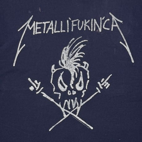 METALLICA METALLIFUKINCA BEEN THERE DONE IT NAVY GIANT BY TEE JAYS XL 7508