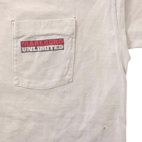 Marlboro 	HORSE CREEK POCKET TEE WHITE FITS XL 3409