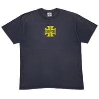 WEST COAST CHOPPERS FRONT IRON CROSS CHOPPERS FOR LIFE NAVY LARGE 3414
