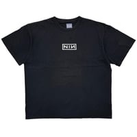 NINE INCH NAILS BOX LOGO BLACK ALL SPORT XL 2329