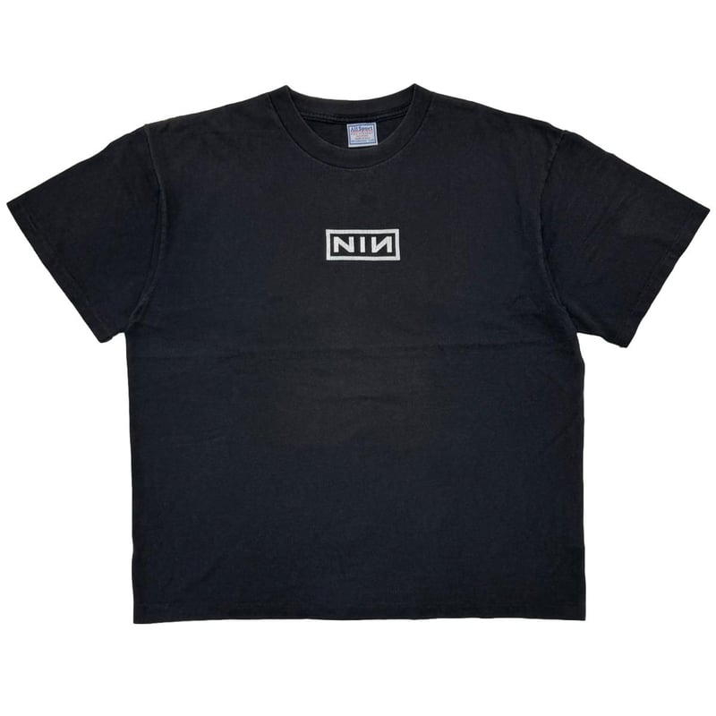 NINE INCH NAILS BOX LOGO BLACK ALL SPORT XL 232