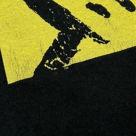 THE ROLLING STONES VOODOO LOUNGE YELLOW PRINT FRUIT OF THE LOOM LARGE 1346