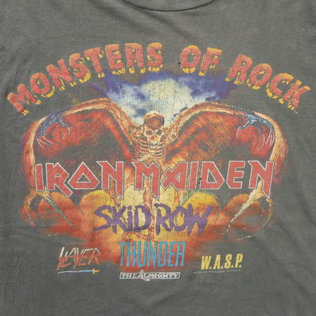 MONSTER OF ROCK IRON MAIDEN SKID ROW 1992 EURO LARGE 1072