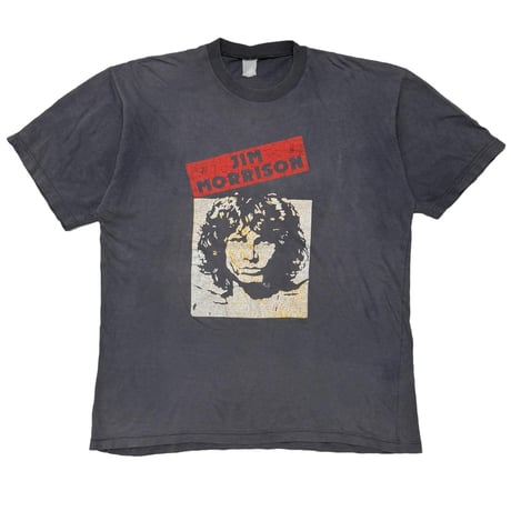 THE DOORS JIM MORRISON FACE FADED BLACK FITS XL 4215