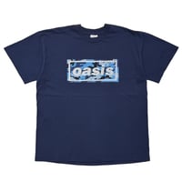 oasis BLUE CAMO BOX LOGO NAVY SCREEN STARS XL 1536