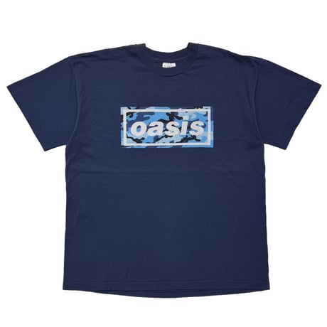 oasis BLUE CAMO BOX LOGO NAVY SCREEN STARS XL 1536