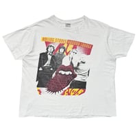 THE ROLLING STONES VOODOO LOUNGE SPIKE TONGUE BOOTLEG 1994 XL WHITE 1109