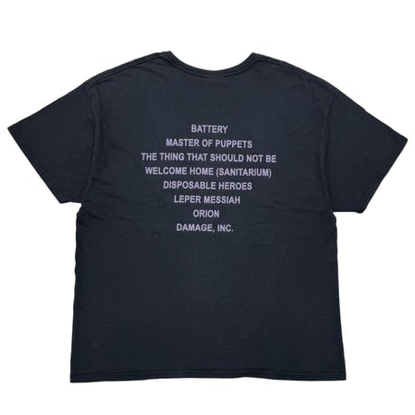 METALLICA Y2K MASTER OF PUPPETS HANES XL 1915