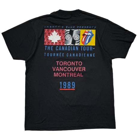 THE ROLLING STONES BIG TONGUE THE CANADIAN TOUR 1989 SCREEN STARS XL 5023