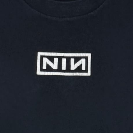 NINE INCH NAILS BOX LOGO BLACK FITS XL 1837