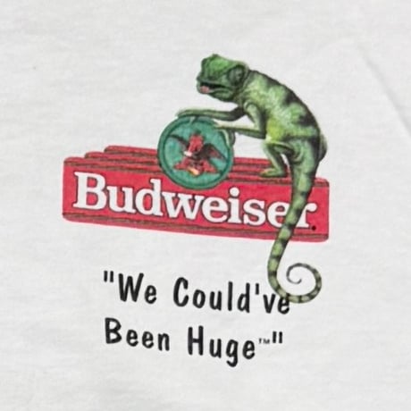 Budweiser LET IT GO LUOIS WHITE FITS XL 1803