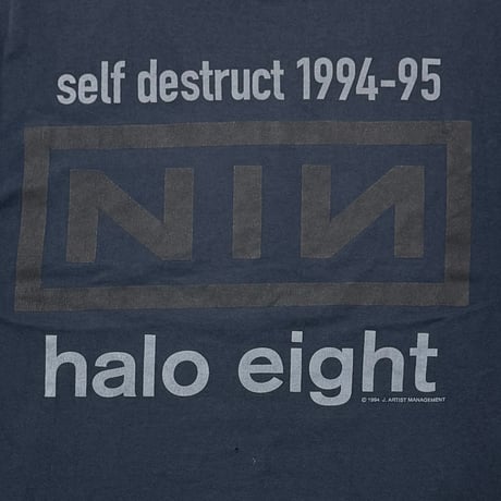 NINE INCH NAILS 1994 THE DOWNWARD SPIRAL LS ALL SPORT LARGE 0806