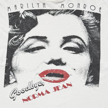MARILYN MONROE FACE GOODBYE NORMA JEAN WHITE XL 1019