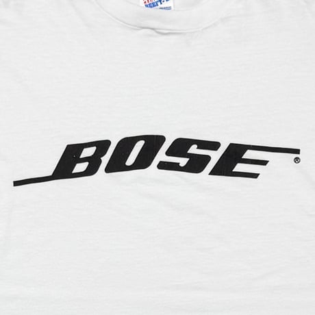 BOSE LOGO TEE WHITE HANES LARGE 8835
