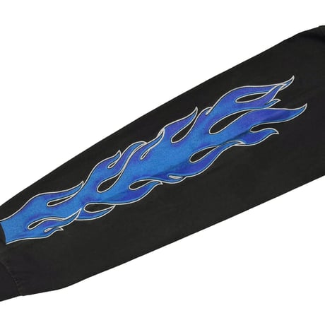 HARLEY DAVIDSON BLUE V FLAME LS ELLINGTON EMBLEM LARGE 1134