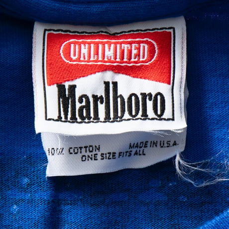 Marlboro COYOTE POCKET TEE BLUE OSFA FITS XL 1970