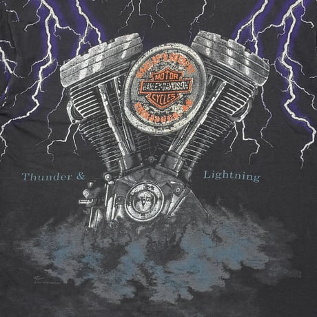 HARLEY DAVIDSON THUNDER & LIGITNING OVP BLACK XL 2098