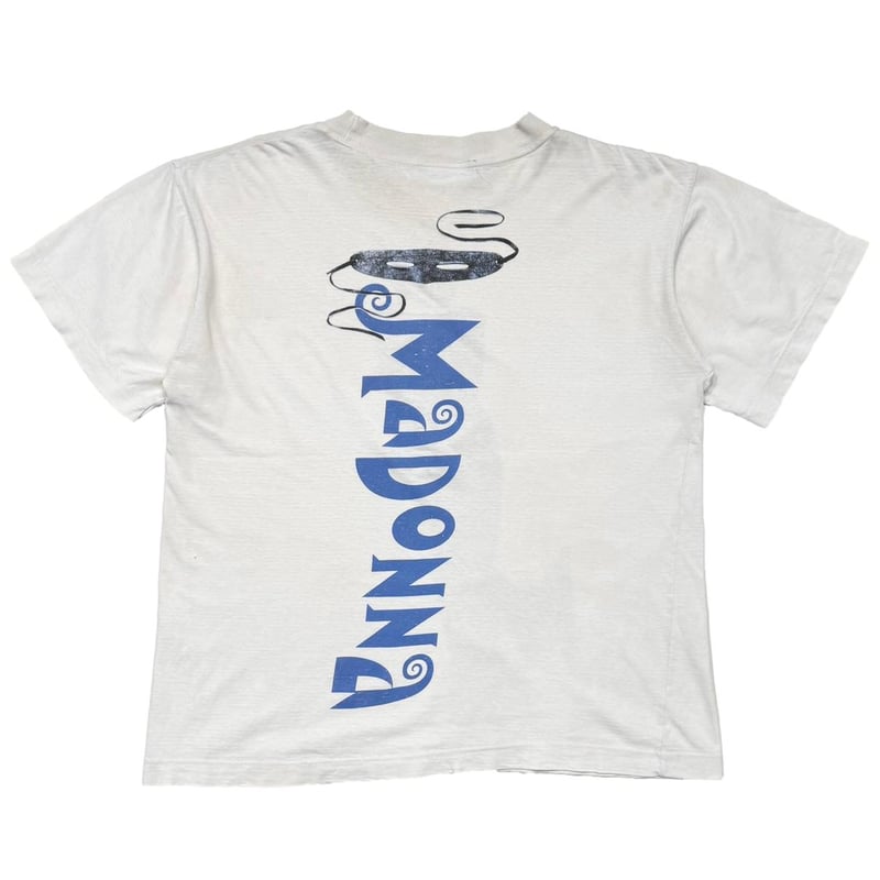 MADONNA 1993 THE GIRLIE SHOW BLUE TEXT WHITE FI