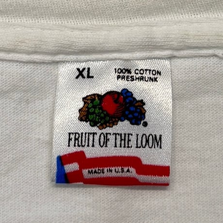OLD&VINTAGE KFC SANDERS PARODY KILL A CHIKEN WHITE FRUIT OF THE LOOM XL 4209