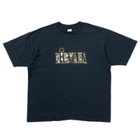NIRVANA TEXT LOGO WITH SMILE BLACK XL 8443