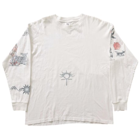 DENNIS RODMAN TATTOO LS WHITE XL 0890