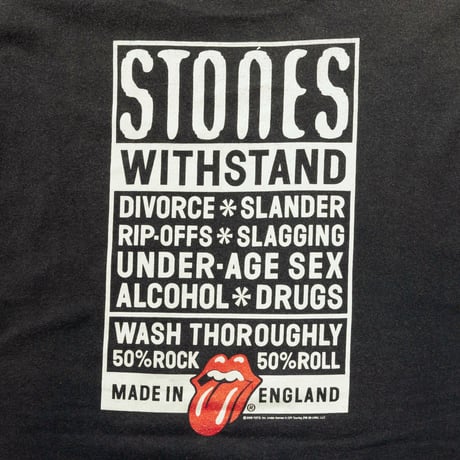 THE ROLLING STONES CIRCLE TONGUE 2006 WITH STAND TENNESSEE RIVER LARGE 1632