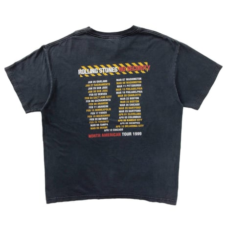 THE ROLLING STONES COATION TONGUE NO SECURITY NORTH AMERICAN TOUR 1999 SOFTEE XL 6986