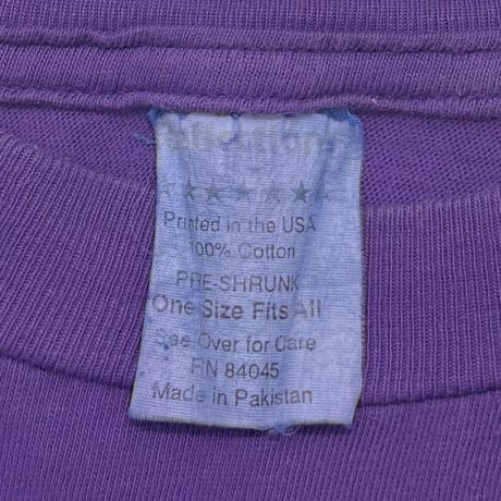 NIRVANA IN UTERO TOUR 1993 PURPLE OSFA FITS XL 1740