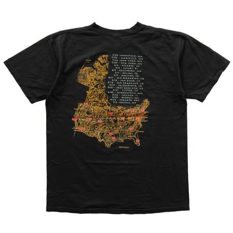 WU-TANG CLAN 2007 DOUBLESIDE TOUR ANVIL LARGE 9944
