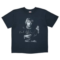 NIRVANA KURT COBAIN THE END OF MUSIC PORTRAIT BLACK ANVIL MEDIUM 8691