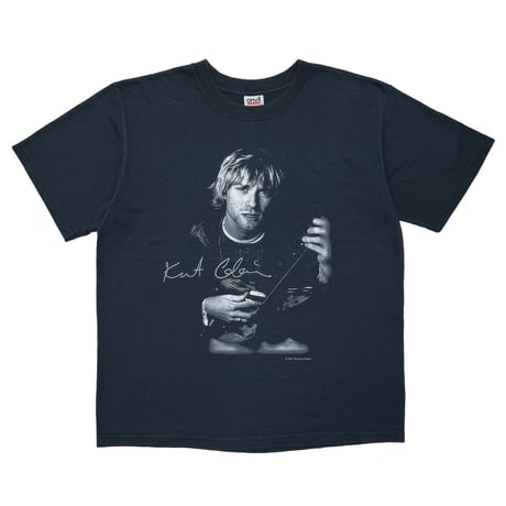 NIRVANA KURT COBAIN THE END OF MUSIC PORTRAIT BLACK ANVIL MEDIUM 8691