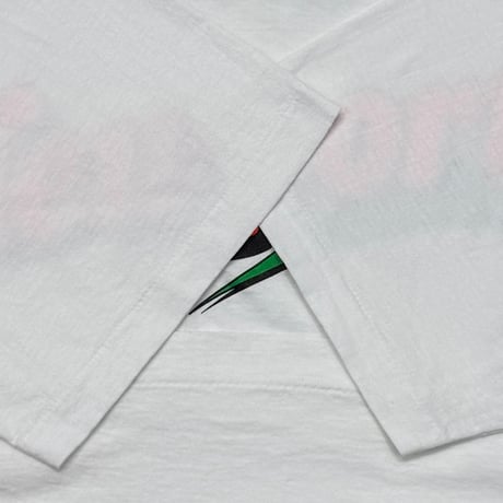 Newport ORANGE TEXT GREEN LINE SCREEN STARS XL 0893