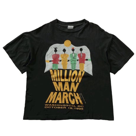 MILLION MAN MARCH WASHINGTON, DC OCTOBER 16 1995 FITS XL 0938