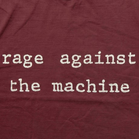 RAGE AGAINST THE MACHINE MOLOTOV BURGUNDY GIANT BY TEEJAYS LARGE 0326