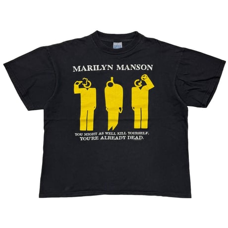 MARILYN MANSON	1996 SUICIDE YOU MIGHT AS WELL KILL YOURSELF YOU'RE ALREADY DEAD TULTEX XL 0047