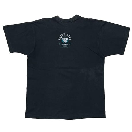 BETTY BOOP 1995 got milk ? PARODY BLACK FRUIT OF THE LOOM LARGE 1561