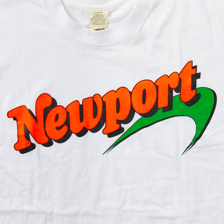 New port ORANGE TEXT GREEN LINE WHITE SCREEN STARS XL 9458